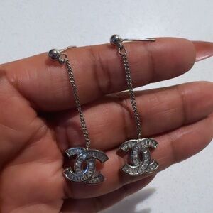 Chanelly Silver Dangle Earrings